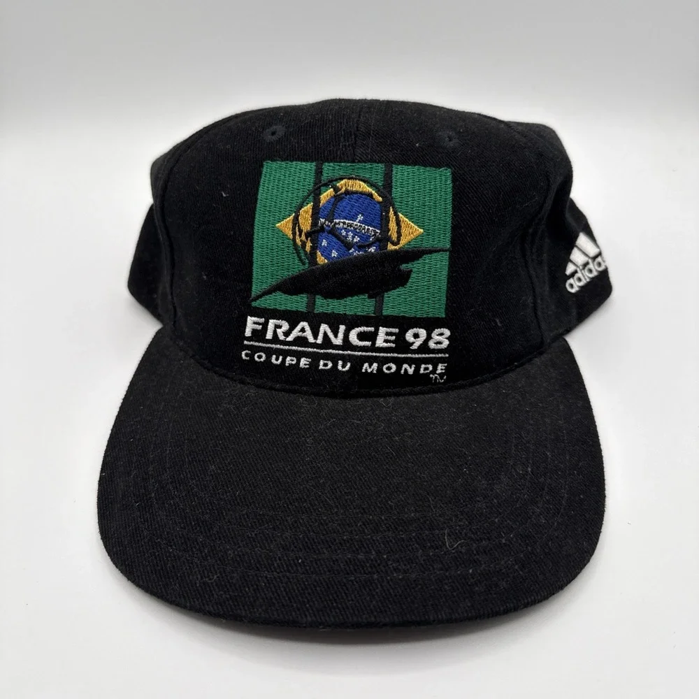 Adidas 1998 World Cup 98 Hat France Old Stock NWT Coup Du Monde